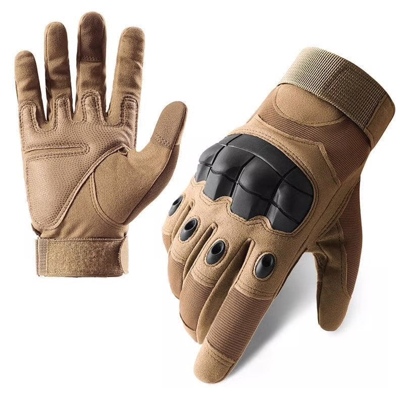 Iron Hand Gloves Beige